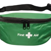 Green small first id bum bag