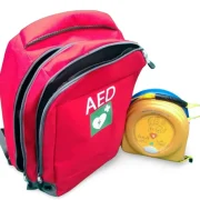 Heartsine AED with AED rucksack