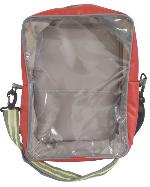 red aed carry case