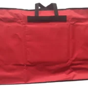 Red CPR training manikin carry bag
