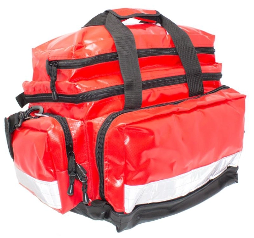 red extra large trauma bag