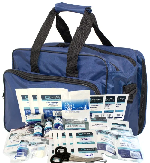 Blue Renny‑Tailyour Sports First Aid Kit Bag