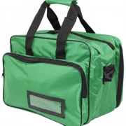 green sports first aid bag